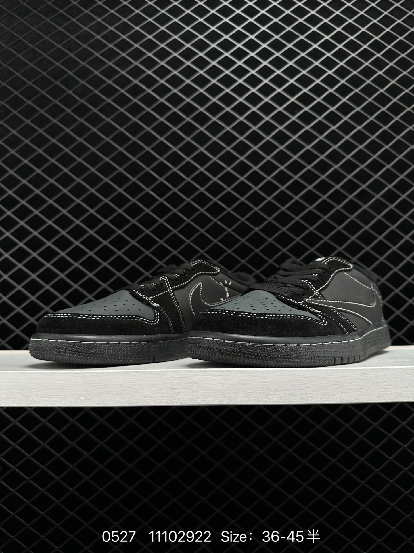 Travis Scott x Air Jordan 1 Low OG “Black Phantom